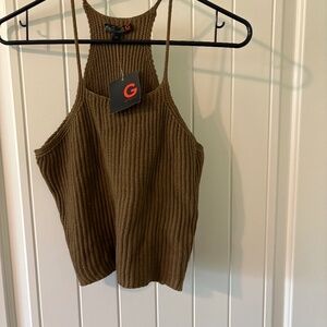 Guess sweater crop top sz-L